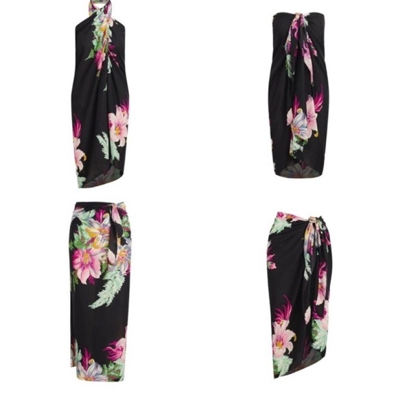 Walter Baker Corsica sarong in Magnolia - Picture 3 of 8